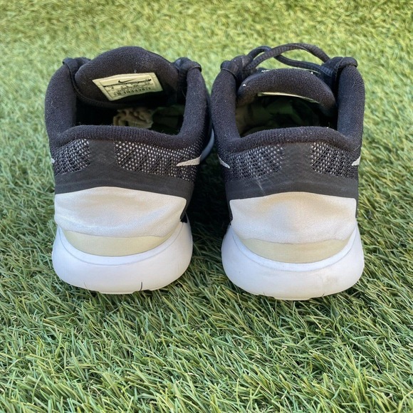 Nike FREE 5.0 Black/White/Dark Grey 806575-001 Women’s Running Shoes Size 8 - Picture 3 of 10